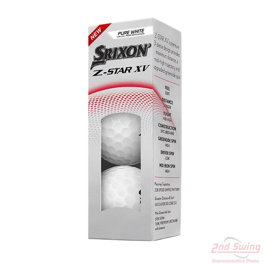 スター⭐︎ Srixon Z-Star XV 9 Golf Balls (C4040318) | 2nd Swing Golf